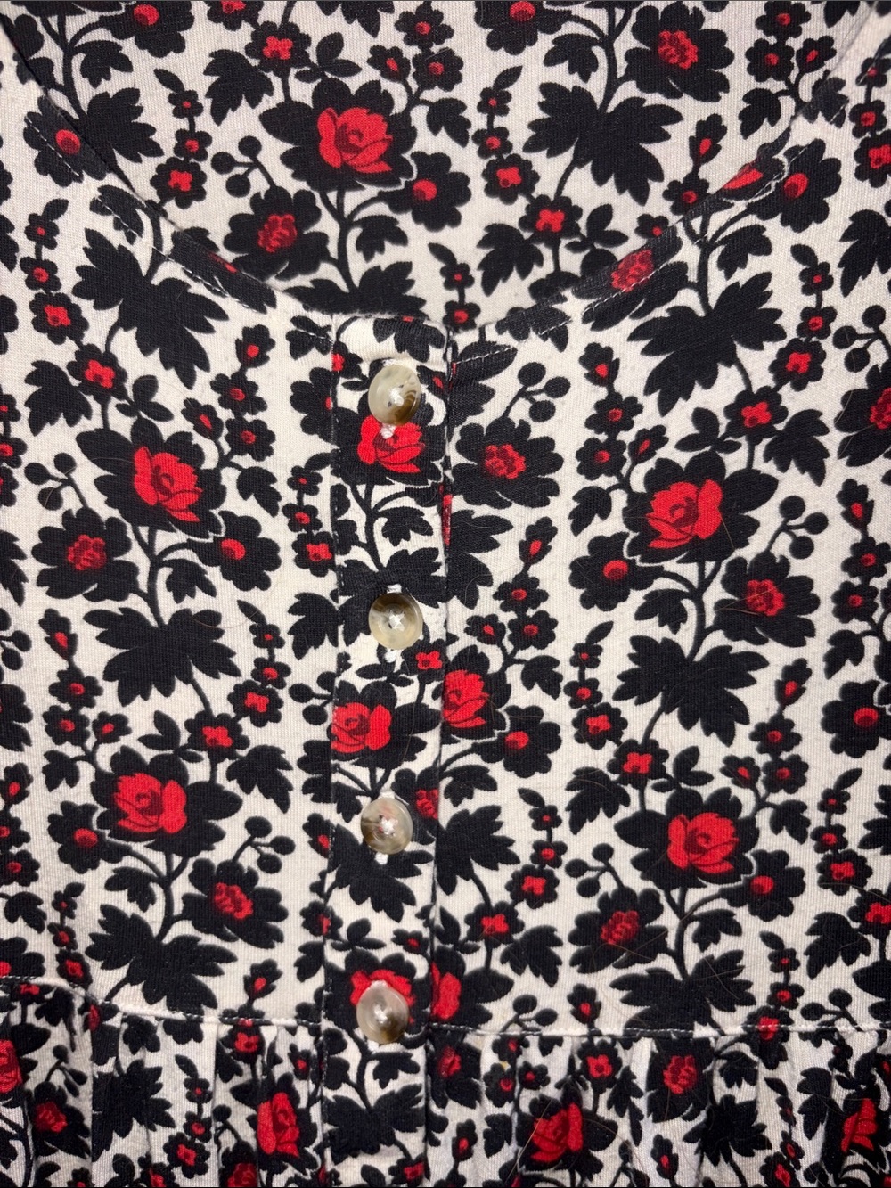 kate quinn Black and Red Floral Maxi Dress - Picture 4 of 8